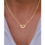 Cubic Zirconia Watermelon Necklace (3/4 ct. t.w.) in 14k Gold Over Sterling Silver