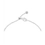 Diamond Baguette & Round Diamond Cluster Heart 18" Pendant Necklace (1/4 ct. t.w.) in 14k White Gold, Created for Macy's