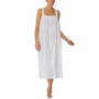 Women's Sleeveless Lace-Trim Ballet Nightgown