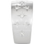 Diamond Star Wedding Band (1/6 ct. t.w.) in 18k White Gold, Gold or Rose Gold, Created for Macy's