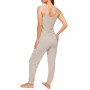 Leelee Women's  Pajama Tank & Jogger Pajama Set
