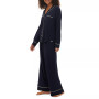 Women's 2-Pc. Notched-Collar Long-Sleeve Pajamas Set