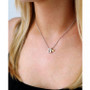 Little Letter by Initial Pendant Necklace in Sterling Silver