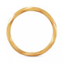Polished Twist-Look Band in 10k Gold, Rose Gold & White Gold