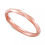 Polished Twist-Look Band in 10k Gold, Rose Gold & White Gold