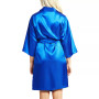 Women's Marina Lux 3/4 Sleeve Satin Lingerie Robe
