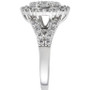 Diamond Halo Cluster Ring (2-1/2 ct. t.w.) in 14k White Gold