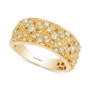 Vanilla® Deco Estate™ Gold Diamond (3/8 ct. t.w.)  Band in 14k Gold
