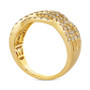Nude Diamond Multirow Crossover Ring (1-1/6 ct. t.w.) in 14k Gold