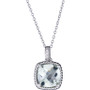 Pink Amethyst (3 ct. t.w.) & Diamond Accent 18" Pendant Necklace in Sterling Silver (Also in Green Amethyst & Sky Blue Topaz)