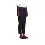 School Uniform Women's Petite Mid Rise Pull On Knockabout Chino Crop Pants