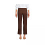 School Uniform Women's Petite Mid Rise Pull On Knockabout Chino Crop Pants