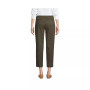 School Uniform Women's Petite Mid Rise Pull On Knockabout Chino Crop Pants