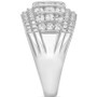 Diamond Cluster Band (2 ct. t.w.) in 14k White Gold