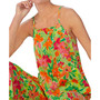 Women's 2-Pc. Floral Satin Pajamas Set