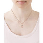 Morganite (1-1/4 ct. t.w.) & Diamond (1/8 ct. t.w.) Pendant Necklace in 14k Rose Gold
