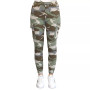 Crave Fame Juniors' Camo-Print High-Rise Cargo Joggers