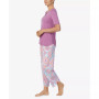 Women's Short Sleeve 2 Piece Pajama Set