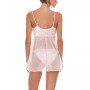 Bellflower Babydoll Chemise 2pc Lingerie Set