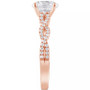 Certified Lab Grown Diamond Twist Engagement Ring (2 ct. t.w.) in 14k Gold