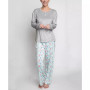 Women's Stretch Fleece Pajama Set, 2 Pieces