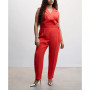 Women's Belt Wrap Jumpsuit