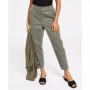 Women's Button Fly High Rise Tapered Pants, Created for Macy's