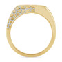 Men's Black Diamond Nugget Ring (1-1/2 ct. t.w.) in 10k Gold