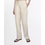 Women's Pleat Straight Trousers