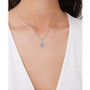 Diamond 1/4 ct. t.w. Snowflake Pendant Necklace in Sterling Silver
