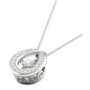 Diamond Framed 18" Pendant Necklace (1/5 ct. t.w.) in 10k White Gold