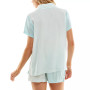 Women's 2-Pc. Notch-Collar Shorts Pajamas Set
