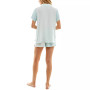 Women's 2-Pc. Notch-Collar Shorts Pajamas Set