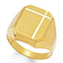 Men's Polished Ring in 14k Gold