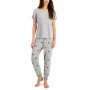 Solid Sleep Top & Printed Sleep Jogger Pants, Created for Macy's
