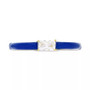 Cubic Zirconia & Enamel Stack Band in 14k Gold-Plated Sterling Silver