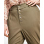 Plus Size Snap Closure High-Rise Tapered Pants, Created for Macy's