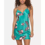 Women's Adrienne Printed Satin Chemise