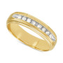 Men's Diamond Wedding Band (1/5 ct. t.w.) in 14k Gold