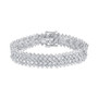 Diamond Statement Bracelet (8 ct. t.w.) in 14k White Gold