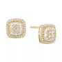 Diamond Baguette Square Stud Earrings (1/2 ct. t.w.) in 14k Gold , 14k White Gold or 14k Rose Gold