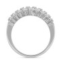 Diamond Three-Row Band (1-1/2 ct. t.w.) in 14K White Gold