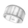 EFFY® Diamond Satin Finish Statement Ring (1/8 ct. t.w.) in Sterling Silver