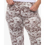 Plus Size Floral Paisley Palazzo Pants