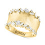 EFFY® Diamond Multi-Cut Textured Statement Ring (5/8 ct. t.w.) in 14k Gold