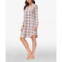 Women's Printed Notch Collar Sleepshirt