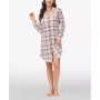 Women's Printed Notch Collar Sleepshirt