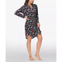Women's Printed Notch Collar Sleepshirt