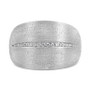 EFFY® Diamond Satin Finish Statement Ring (1/20 ct. t.w.) in Sterling Silver