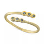 Cubic Zirconia Bezel Bypass Ring, Created for Macy's